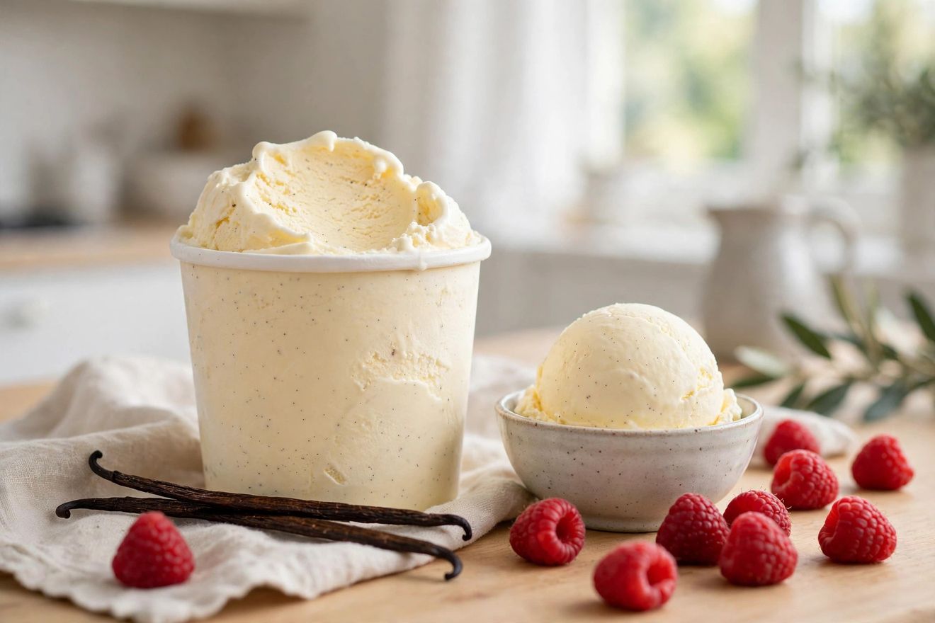 Healthy Creami Pints: Vanilla Bean Protein Ice Cream