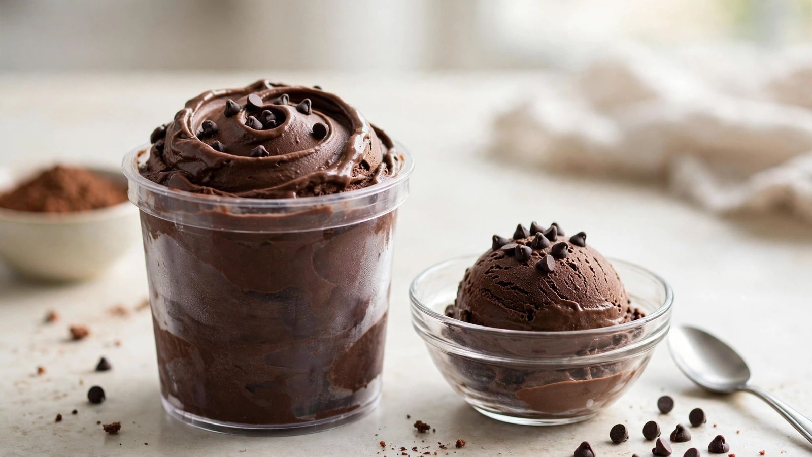 Ninja Creami Protein Ice Cream: Chocolate, 40g Protein